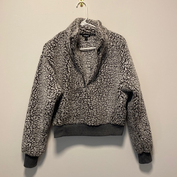 Half zip fleece pull over jacket - Picture 1 of 3